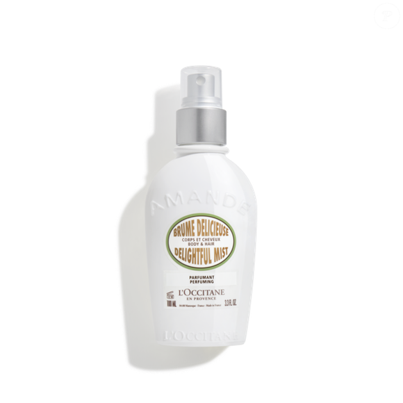Mist Perfumado Corpo e Cabelo Amêndoa (L’Occitane en Provence) 100ml | R$299,00 - a fragrância combina o delicado floral das amendoeiras em flor com a cremosidade do leite de amêndoas
