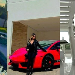 Piscina gigantesca e garagem cheia de carros de luxo: desde os 15 anos, Melody vive nesta mansão avaliada em R$ 7 milhões na Região Metropolitana de São Paulo