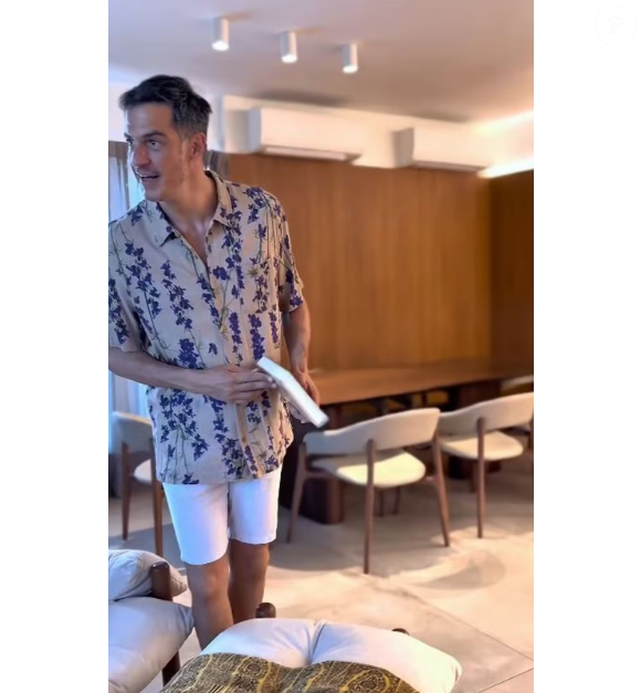 “O espaço ganha calma, e a minha casa ganha alma. Essa foi a minha escolha para fazer parte desse novo ciclo da minha vida”, afirmou Mateus Solano em um vídeo compartilhado nas redes sociais.