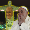 ‘Pensei que tinha virado camiseta da saudade’: projeção no Cristo Redentor em homenagem ao Papa Francisco assusta a web