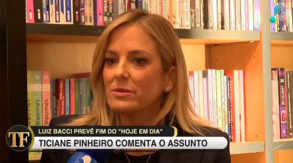 Ticiane Pinheiro destacou parceria com Luiz Bacci na época do 'Família Record', especial de fim de ano: 'Com ele era muito engraçado. Ele saiu, mas a gente torce por ele'