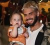Zé Felipe prestigia o filho José Leonardo em aniversário de 10 meses do pequeno