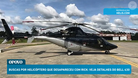 De acordo com o g1, o Bell 430 tinha capacidade para um piloto e sete passageiros, além de autorização para realizar voos noturnos conforme o cadastro da Anac