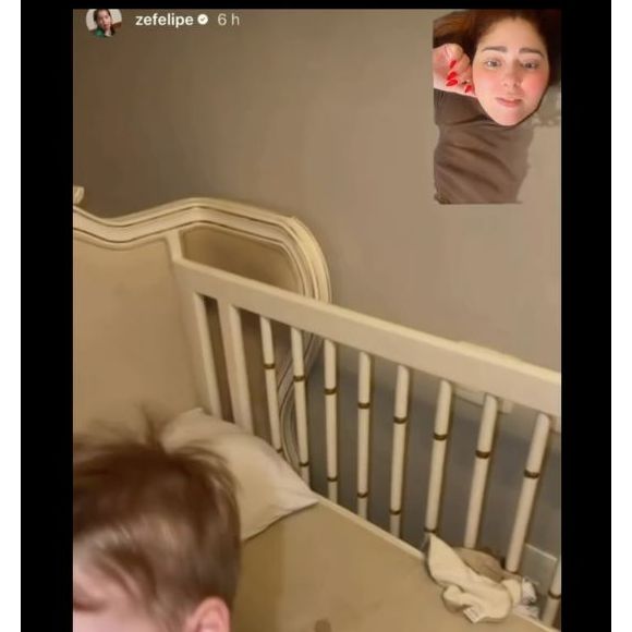 Internautas afirmaram que o berço de José Leonardo estava sem roupa de cama