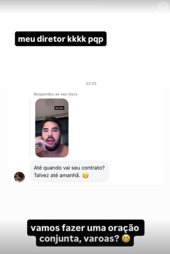 Lucas Guedez mostrou que o diretor do programa 'Sabadou' também entrou na brincadeira