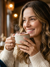 Nem preto, nem bege: os novos tênis da Converse na cor 'chocolate quente de creme de avelã' que as garotas baixinhas vão adorar, porque ficam ótimos com calças jeans largas e adicionam alguns centímetros
