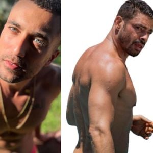 Ricardo Vianna, Cauã Reymond e Leandro Lima são atores que interpretam amantes de Odete Roitman (Debora Bloch) em 'Vale Tudo'