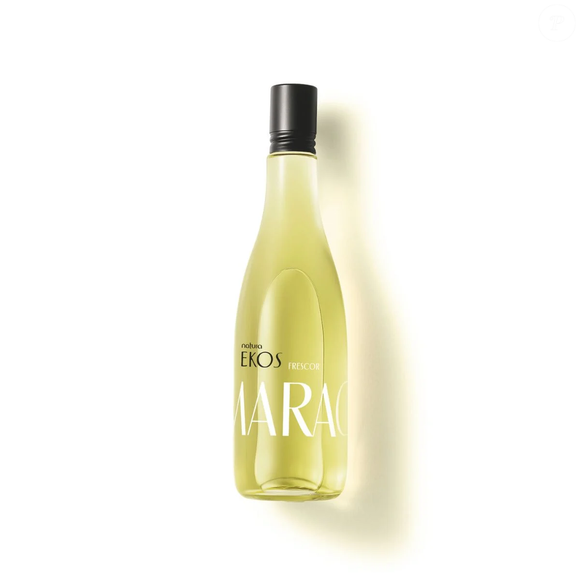 Frescor de Maracujá (Natura) - 150 ml | R$ 86,23 - volta aos holofotes e reacende memórias afetivas com a refrescância da fruta azedinha para os dias quentes no Brasil