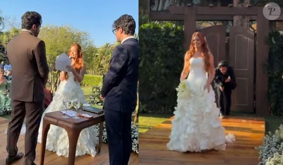 Vestido de Viih Tube foi criado pelo estilista Lucas Anderi, que revelou ter feito a peça à mão