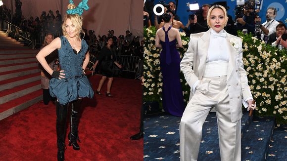 Madonna fez sua estreia no MET Gala apenas em 2009. Hoje, em 2025, a cantora mostrou toda sua beleza e elegância com um look claro