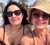 Fátima Bernardes viajou com a filha, Laura, responsável pelas fotos