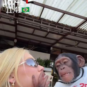 Virginia após acusação de incitar racismo por beijo polêmico em macaco quebrou o silêncio, pediu perdão, e saiu em defesa do ex Vini Jr.: 'Jamais, em hipótese alguma, faria algo para humilhar ele, para ofender ele'