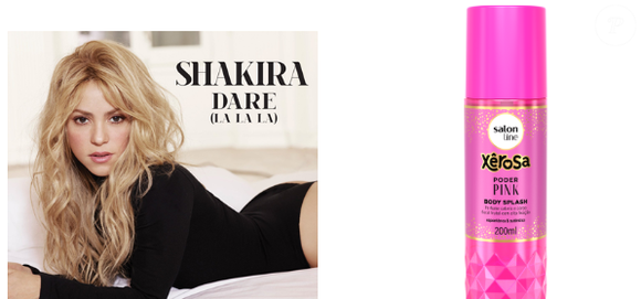 A música 'Dare' combina com a fragrância marcante Body Splash Xêrosa Poder Pink