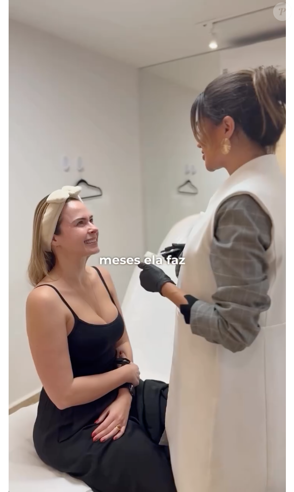 Ana Paula Renault passou por alguns procedimentos estéticos tecnológicos para melhorar a qualidade da pele