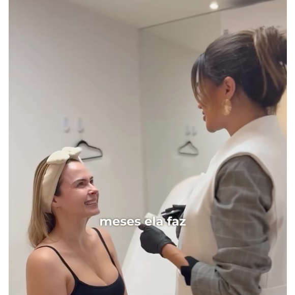 Ana Paula Renault passou por alguns procedimentos estéticos tecnológicos para melhorar a qualidade da pele