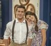 Gravidez de Camila Queiroz e Klebber Toledo: atores engataram o namoro em 2016 durante as gravações da novela 'Êta Mundo Bom!'