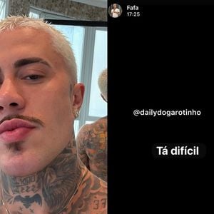 'Tá difícil', MC Daniel desabafou no status de seu whatsapp neste domingo, 21 de dezembro de 2025