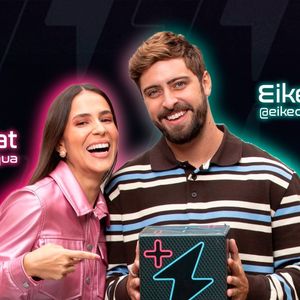 Nat e Eike: O casal, que se conheceu na casa de Anitta, agora enfrenta o desafio do Power Couple juntos