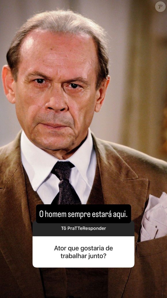 Nicolas Prattes lembrou José Wilker, morto em 2014, ao citar ator com quem gostaria de ter contracenado