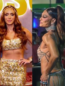 Bumbum à mostra, transparência chic e mais: as escolhas de famosas para os Camarotes na 2ª noite de desfiles de Carnaval do Rio em + de 50 fotos