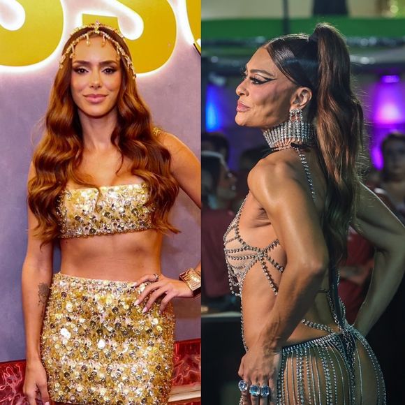 Bumbum à mostra, transparência chic e mais: as escolhas de famosas para os Camarotes na 2ª noite de desfiles de Carnaval do Rio