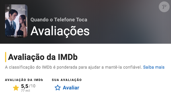 No IMDb, muita gente choca ao se deparar com a nota de 5.5 para 'Quando o Telefone Toca'