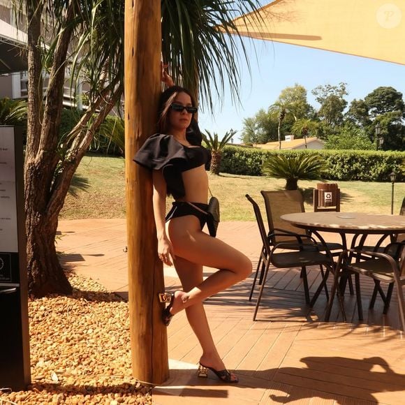 Look ousado de Maiara valorizou seu corpo definido e rendeu elogios de internautas