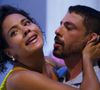 Fátima (Bella Campos) diz para César (Cauã Reymond) que a relação deles não é aberta em 'Vale Tudo'