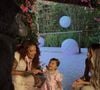 Filha de Ludmilla e Brunna Gonçalves, Zuri deu show de fofura na festa