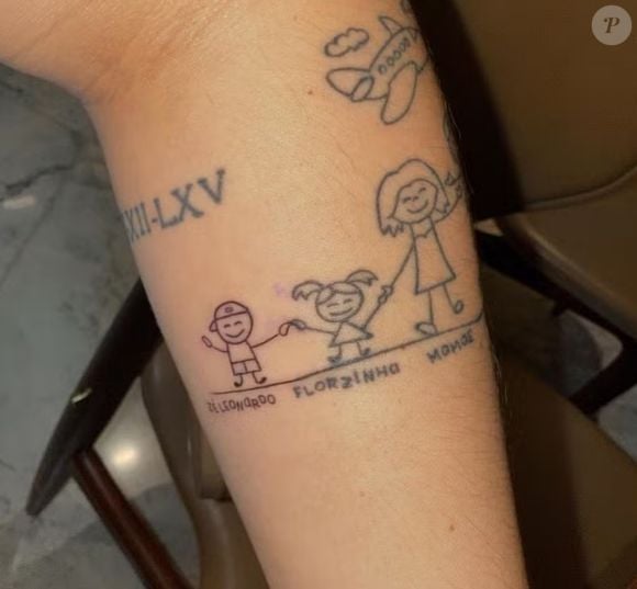 Filho de Virginia Fonseca ganhou homenagem da mãe famosa com tatuagem