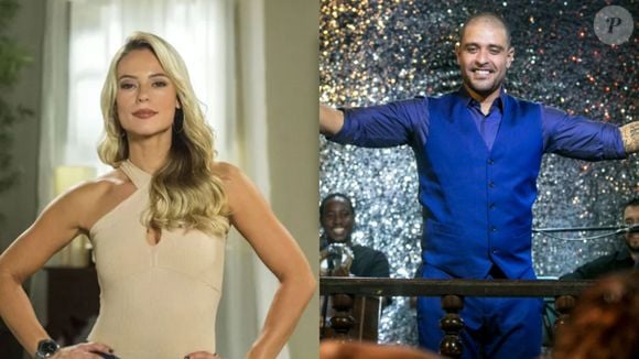 Paolla Oliveira e Diogo Nogueira tiveram um encontro casual nos bastidores de 'A Força do Querer', em 2017