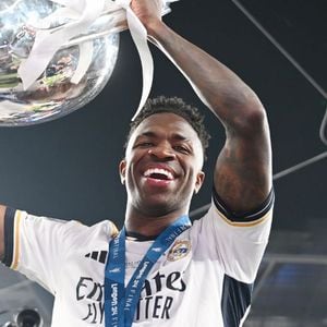 Vini Jr. foi campeão da Champions League este ano, pelo Real Madrid