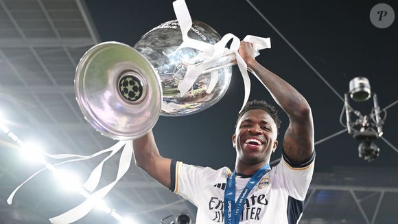 Vini Jr. foi campeão da Champions League este ano, pelo Real Madrid