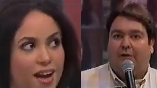 Há 29 anos, Shakira cantou no ‘Domingão do Faustão’, mas foi 'traída' pelo microfone e o apresentador gerou um 'climão' ao perguntar sobre a família