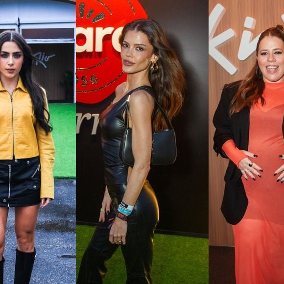 Looks das famosas para o 2º dia do Rock in Rio 2026: muito couro, transparência e ousadia marcam as escolhas de Jade Picon, Vitória Strada, Tati Machado e mais. Veja +30 fotos!