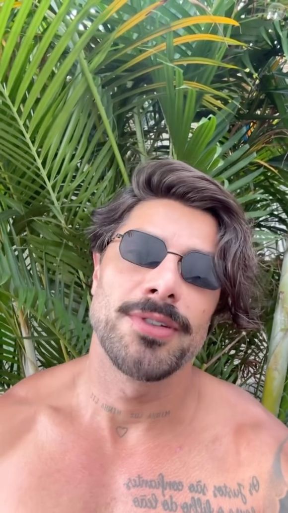 Renan Oliveira sugeriu um reencontro entre os dois em um vídeo que já recebeu mais de 5,7 milhões de visualizações no Instagram
