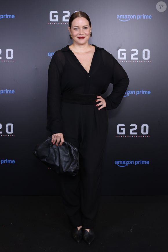 Leandra Leal em lançamento do filme 'G-20' com Viola Davis e mais famosas