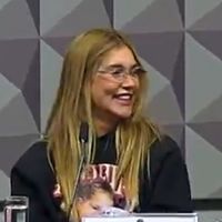 'Bora para cima': 'nervosa', Virgínia Fonseca inicia participação na CPI das Bets citando gravidez, filhos e família e se diz 'grata'