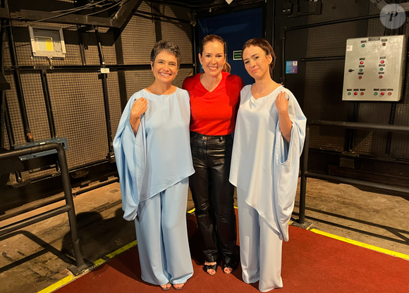 Tatá Werneck arrasou ao imitar Sandra Annenberg no 'Fantástico'