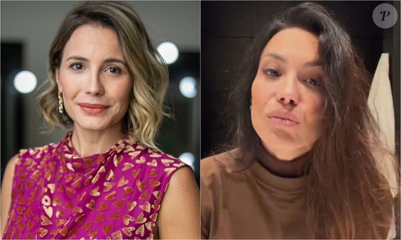 Antes e depois de Juliana Knust: atriz também passou por transplante capilar em decorrência de alopecia androgenética
