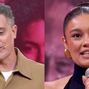 Luciano Huck contou que Sophie Charlotte deixou uma mini Santa Rita para cada um dos presentes no 'Domingão', para dar boa sorte na novela