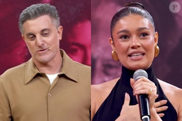 Luciano Huck contou que Sophie Charlotte deixou uma mini Santa Rita para cada um dos presentes no 'Domingão', para dar boa sorte na novela