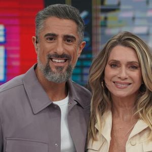 Letícia Spiller participou do Caldeirão com Mion