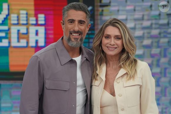 Letícia Spiller participou do Caldeirão com Mion