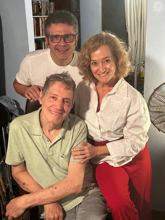 Ator Silvio Pozatto passou por duas internações esse ano, uma para operar o fêmur