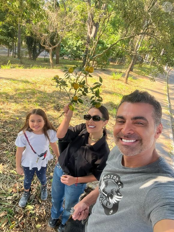 JP Mantovani deixou viúva, Li Martins, e a filha do casal, Antonella, de 8 anos