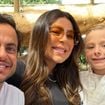 Vicente nasceu! Filho de Gretchen, Thammy Miranda mostra o 2º filho pela primeira vez e detalhe rouba a cena: 'Parece que já tem 2 meses'