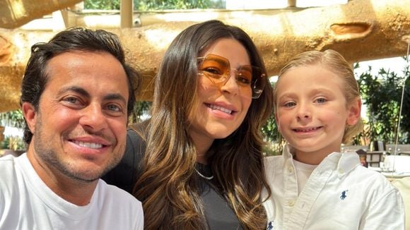 Vicente nasceu! Filho de Gretchen, Thammy Miranda mostra o 2º filho pela primeira vez e detalhe rouba a cena: 'Parece que já tem 2 meses'