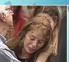 Suzane von Richthofen no enterro dos pais, cujo assassinato planejou com o namorado, Daniel Cravinhos, e o irmão dele, Cristian Cravinhos