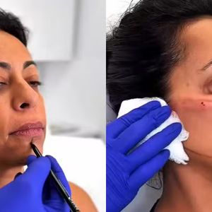 Aparência diferente de Samantha Schmütz gerou dúvidas se seria ou não a atriz, mas a identidade foi confirmada por fãs